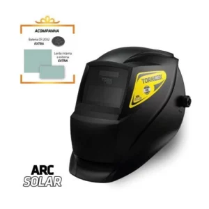 Máscara de Solda Ark (1 Bateria + 2 Lentes Interna/externa) - Tork