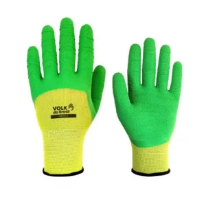 Luva Poliéster com Látex Green Fit 9 (g) - Volk do Brasil