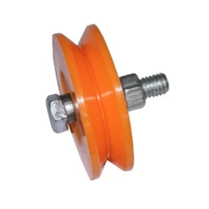 Roldana Nylon Laranja Maciça 50(2") Tipo V (cantoneira) Parafuso -  Ferrosul