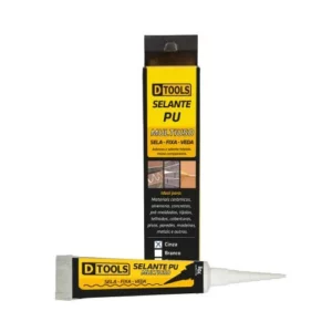 Selante Pu Multiuso Cinza - 70 Gramas - Dtools