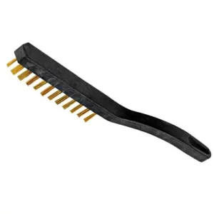 Escova de Aço com Cabo Plástico 3 Carreiras - Dtools