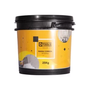 Massa Corrida Balde - 25kg - Linha Decor - Dtools
