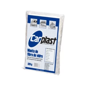 Manta de Fibra de Vidro 1,4 X 0,50 Metros - 320 Gramas - Carplast