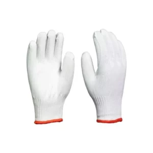 Luva Poliéster Branca Leve 9 (g) - Imbat