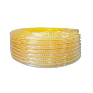 Mangueira Pressão Amarela 3/8 X 3,0 com 25 Metros - Dtools