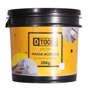 Massa Acrílica Balde - 25kg - Linha Decor- Dtools