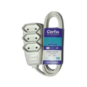 Extensão Paralelo 2x0,75  5metros Br - Corfio