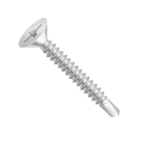 Parafuso Auto Brocante Cabeça Chata Zincado 4,2 X 25 - Dtools