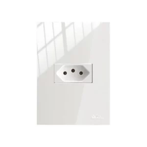 Tomada 2p+t 10a 250vca Horizontal  com Placa On - Mectronic