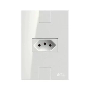 Tomada 2p+t 20a 250vca Horizontal com Placa Click - Mectronic