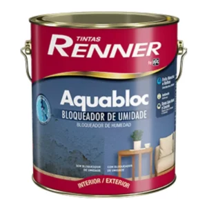 Tinta Aquabloc Bloqueador de Umidade 3,6 Litros Renner