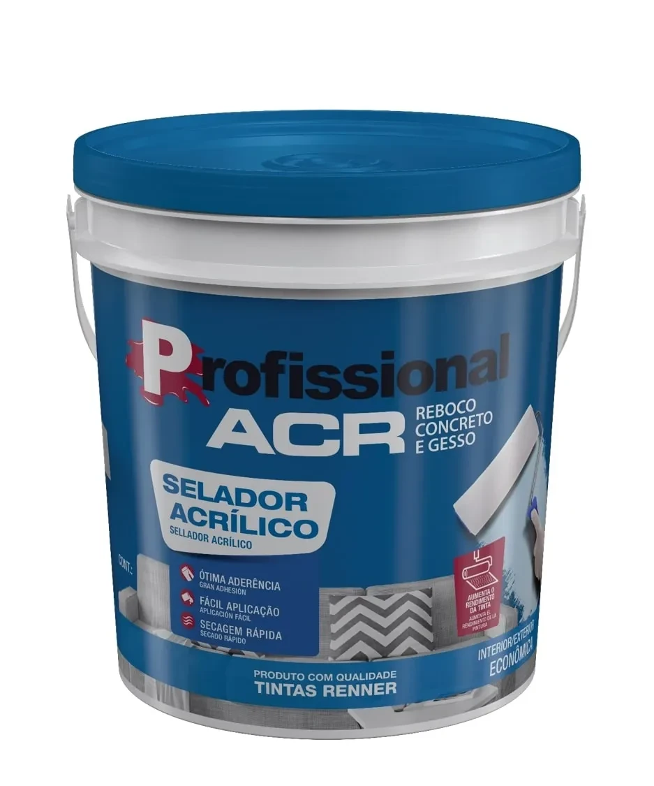 Selador Acrilico Acr Profissional Renner  18l