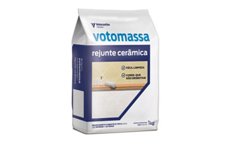 Rejunte Cerâmica Preto Votomassa 1kg - Votorantim