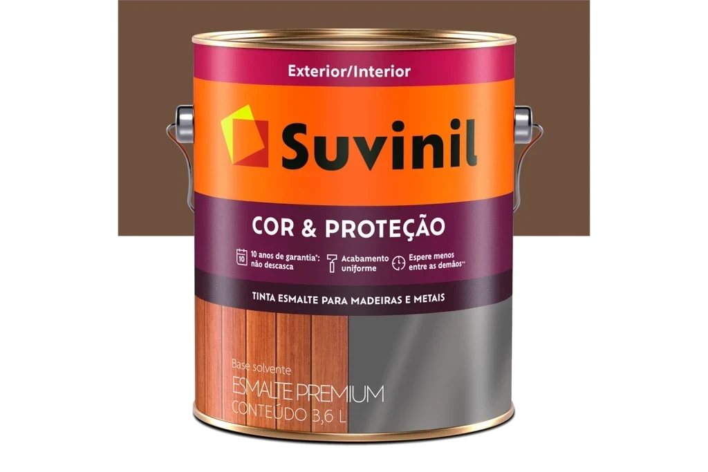 Tinta Esmalte Brilhante Tabaco 3,6 Litros