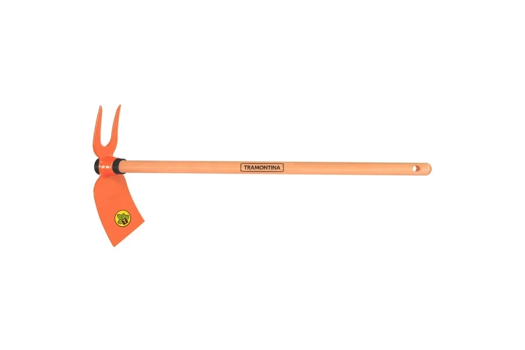 Sacho 2 Pontas com Cabo 60cm Laranja