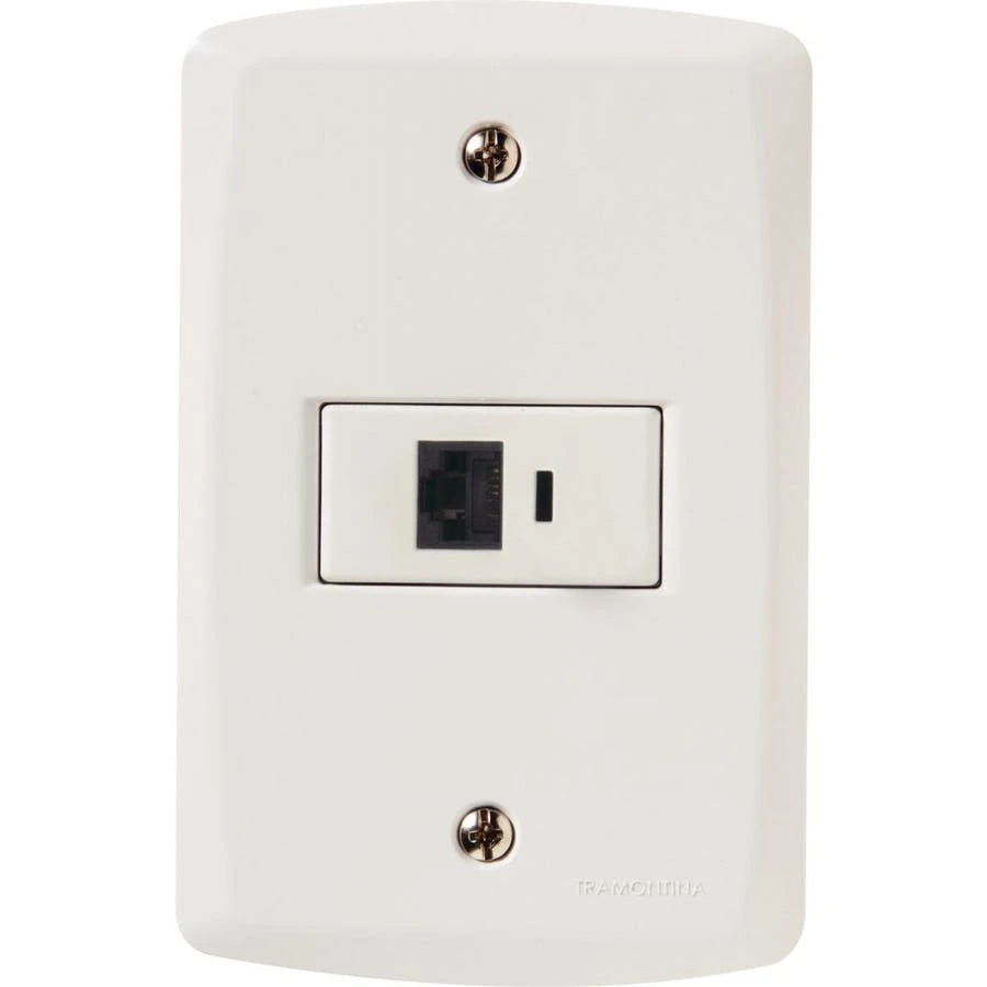 Conjunto 4" X 2" de 1 Tomada Rj45 - Tramontina