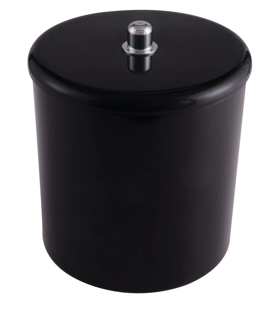 Cesto Multiuso com Tampa Preto 6l