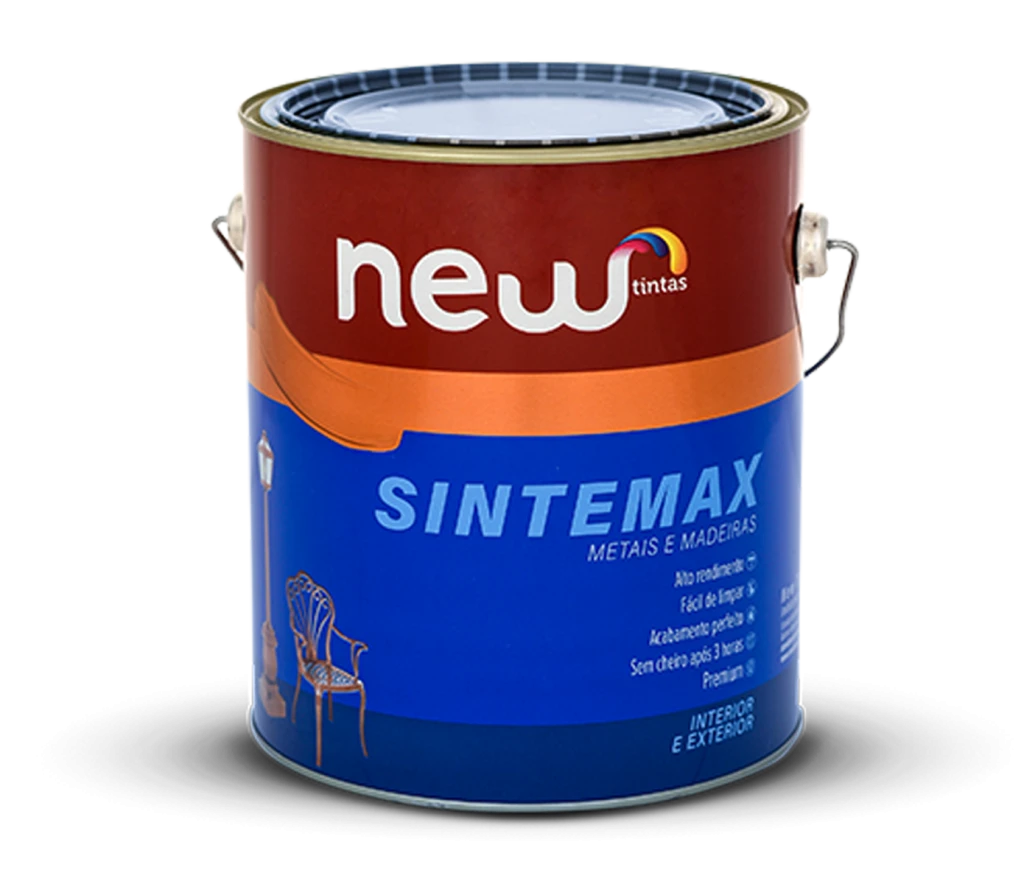 Tinta P/ Assoalho Amarelo 900ml New Tintas