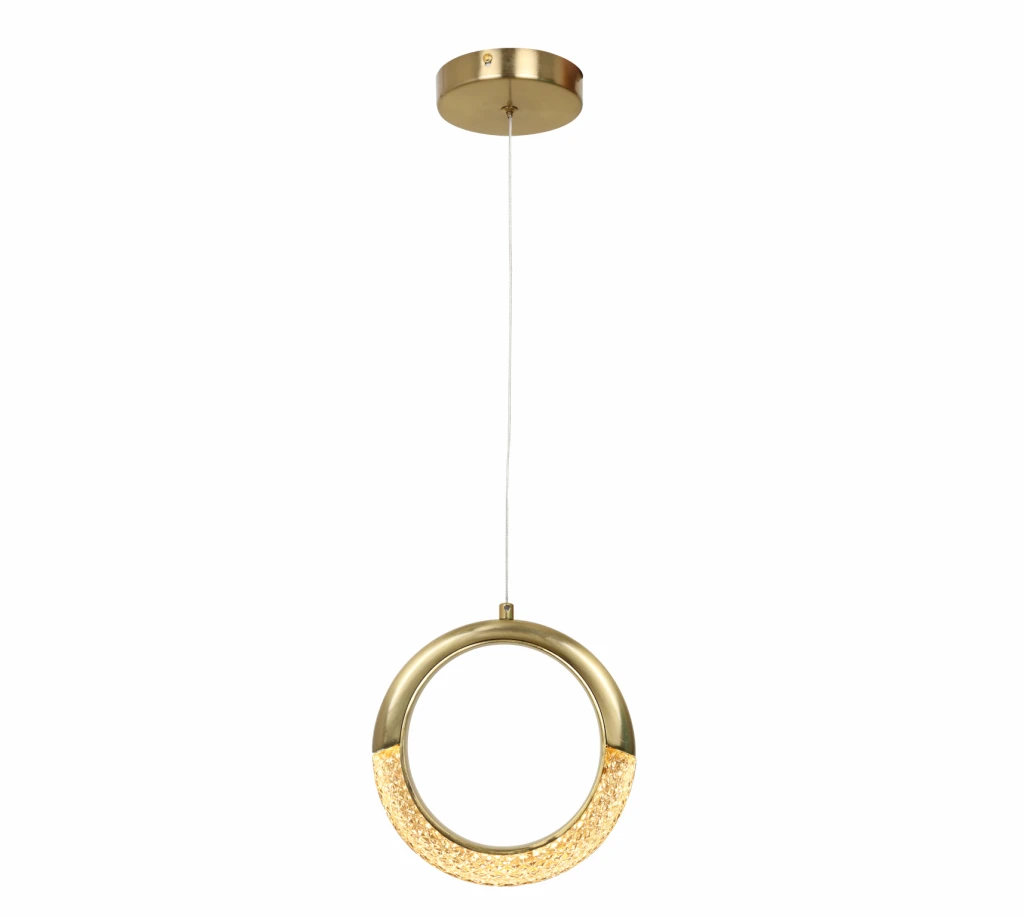 Pendente Bela 200 Led Gold 10w 3000k G Light