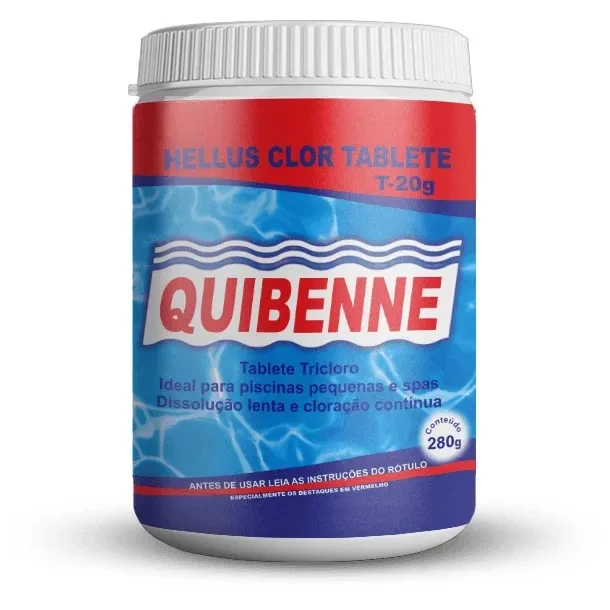 Tablete Cloro Peq. (20 Unid.) 300g Quibenne