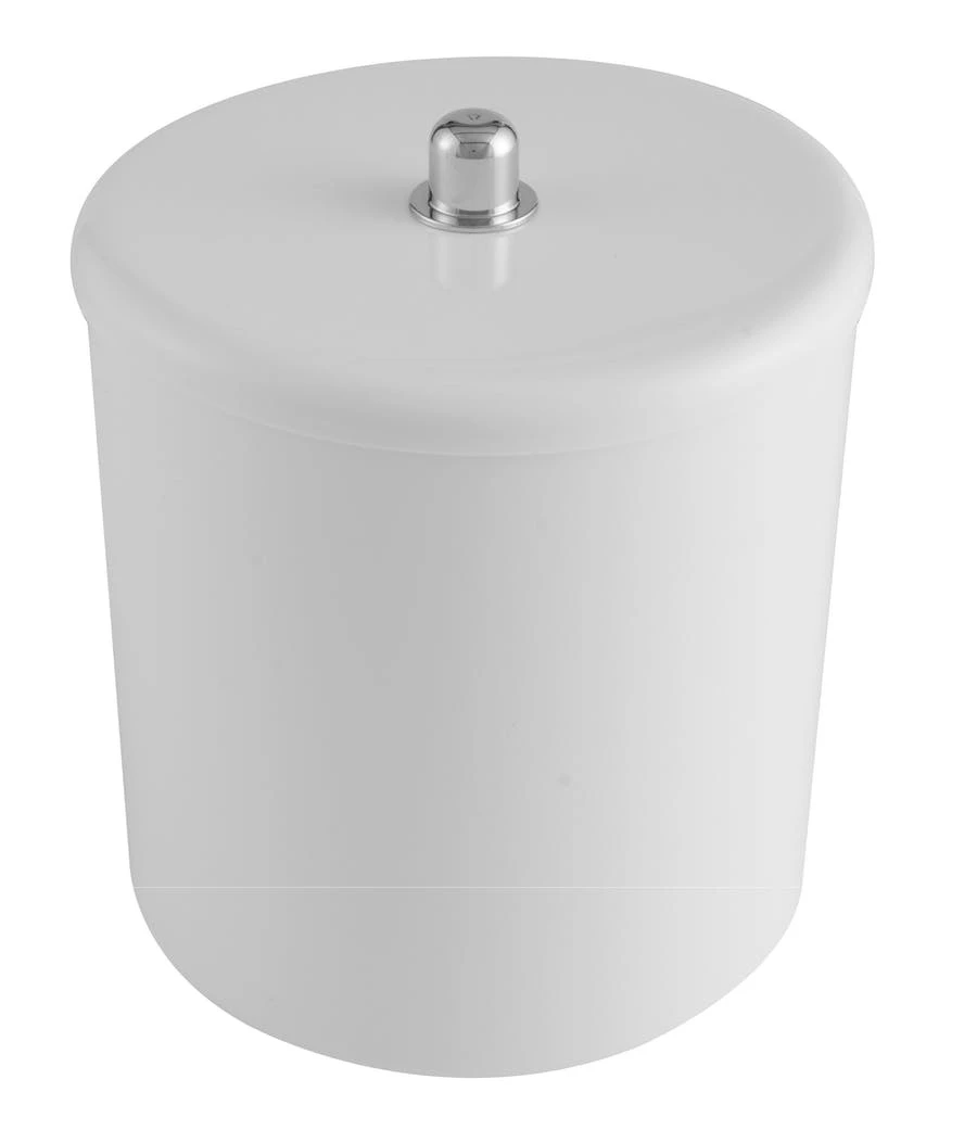 Cesto Multiuso com Tampa Branco 6l