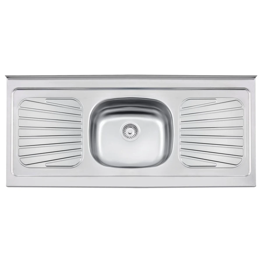 Pia de Apoio em Aço Inox Tramontina New Raggi 40 120 X 52cm