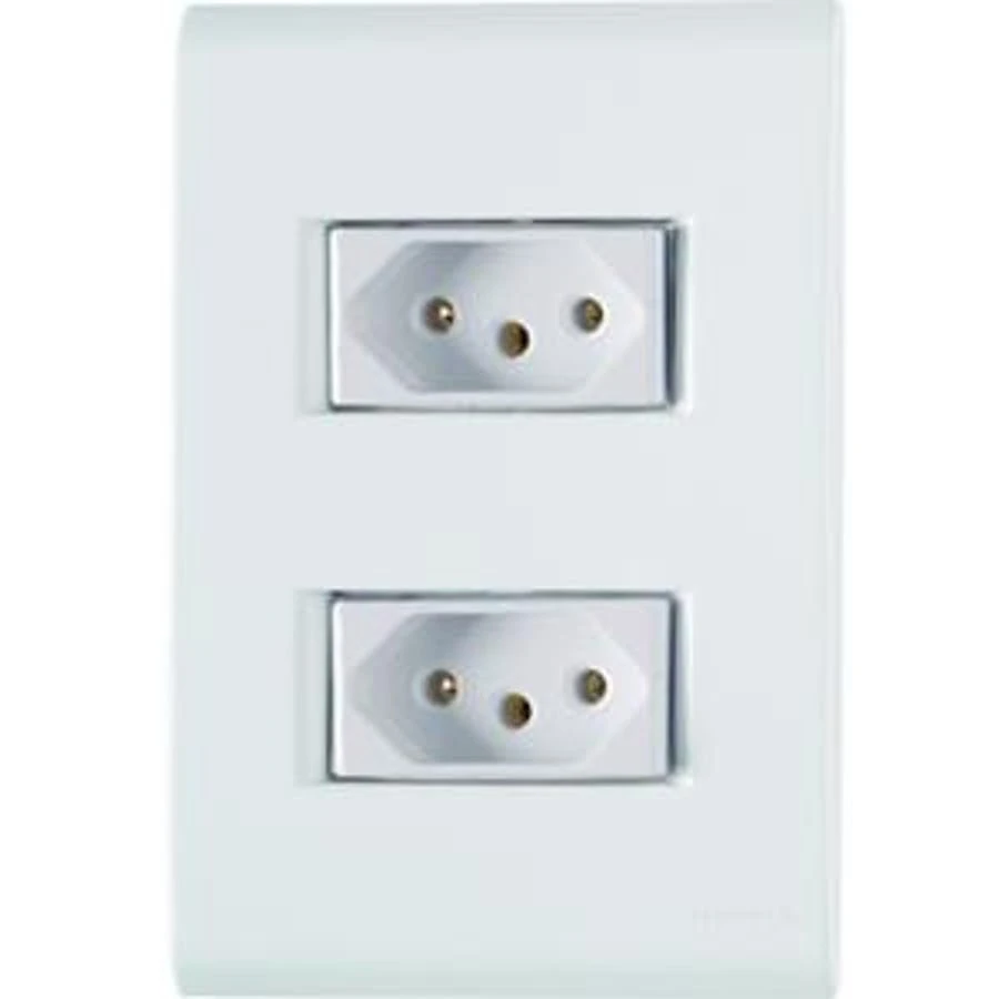 Conjunto Tomada 4x2 2p+t 10a 250v - Tramontina
