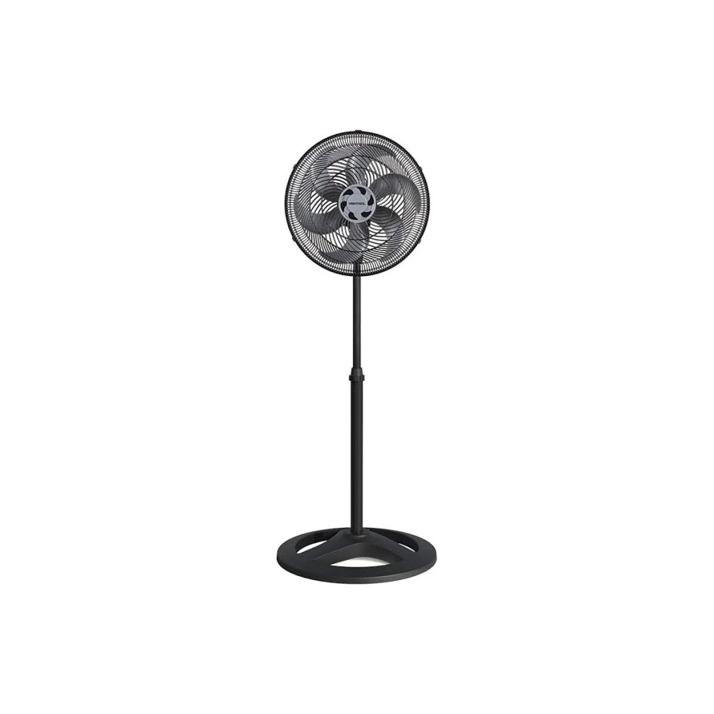 Ventilador de Coluna Oscilante, Turbo 6 Pás Premium, Preto, 40cm, 220v Ventisol