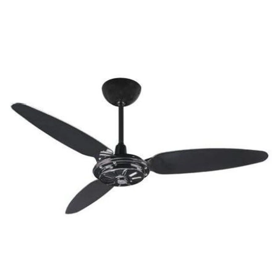 Ventilador de Teto Comercial com Três Pás Preto 220v - Ventisol