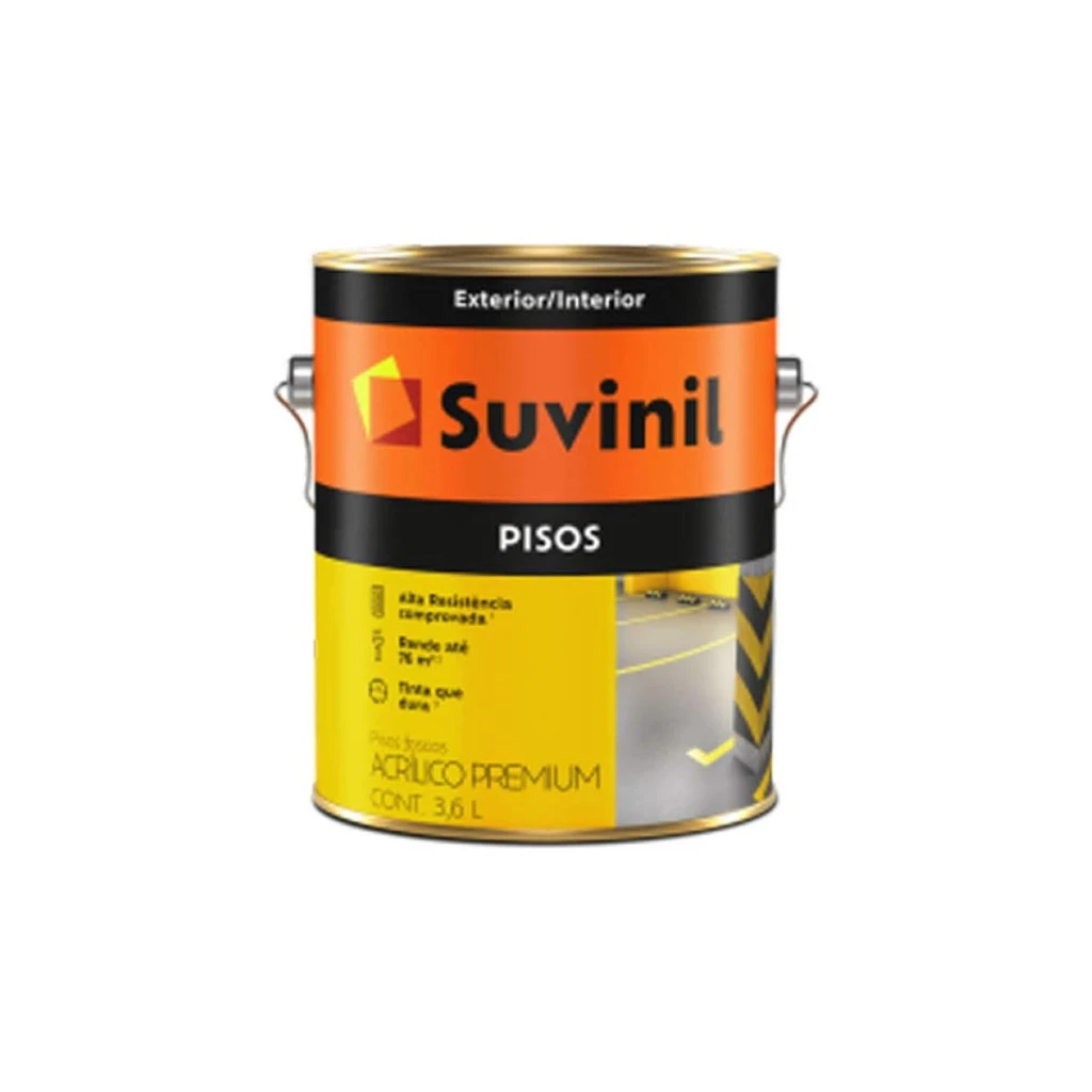 Tinta para Piso 3.6l - Amarelo Demarcação