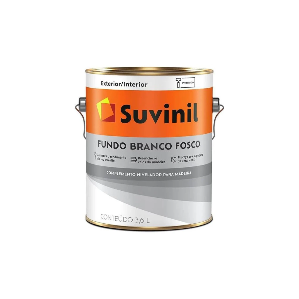 Fundo Preparador Branco Fosco 3,6l