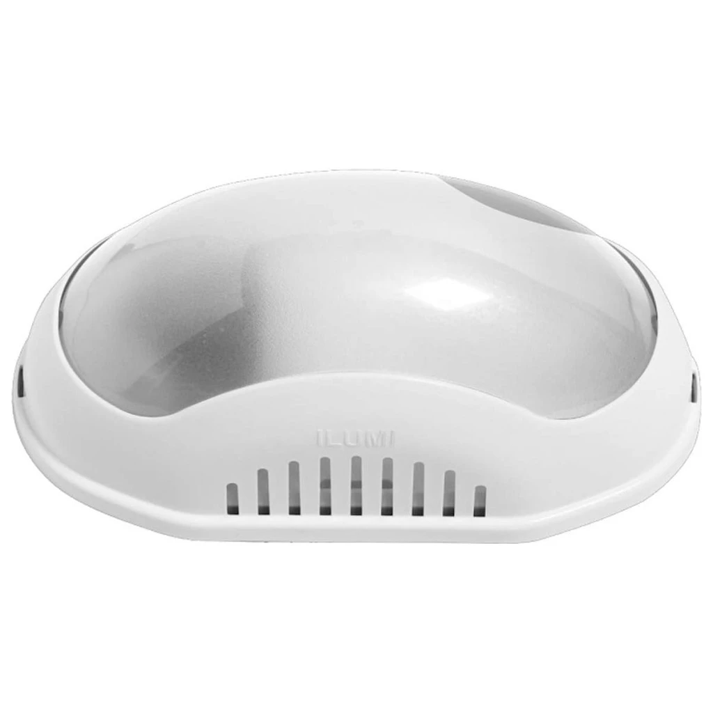 Luminária Tartaruga 25w Bivolt Branca Ilumi 16112