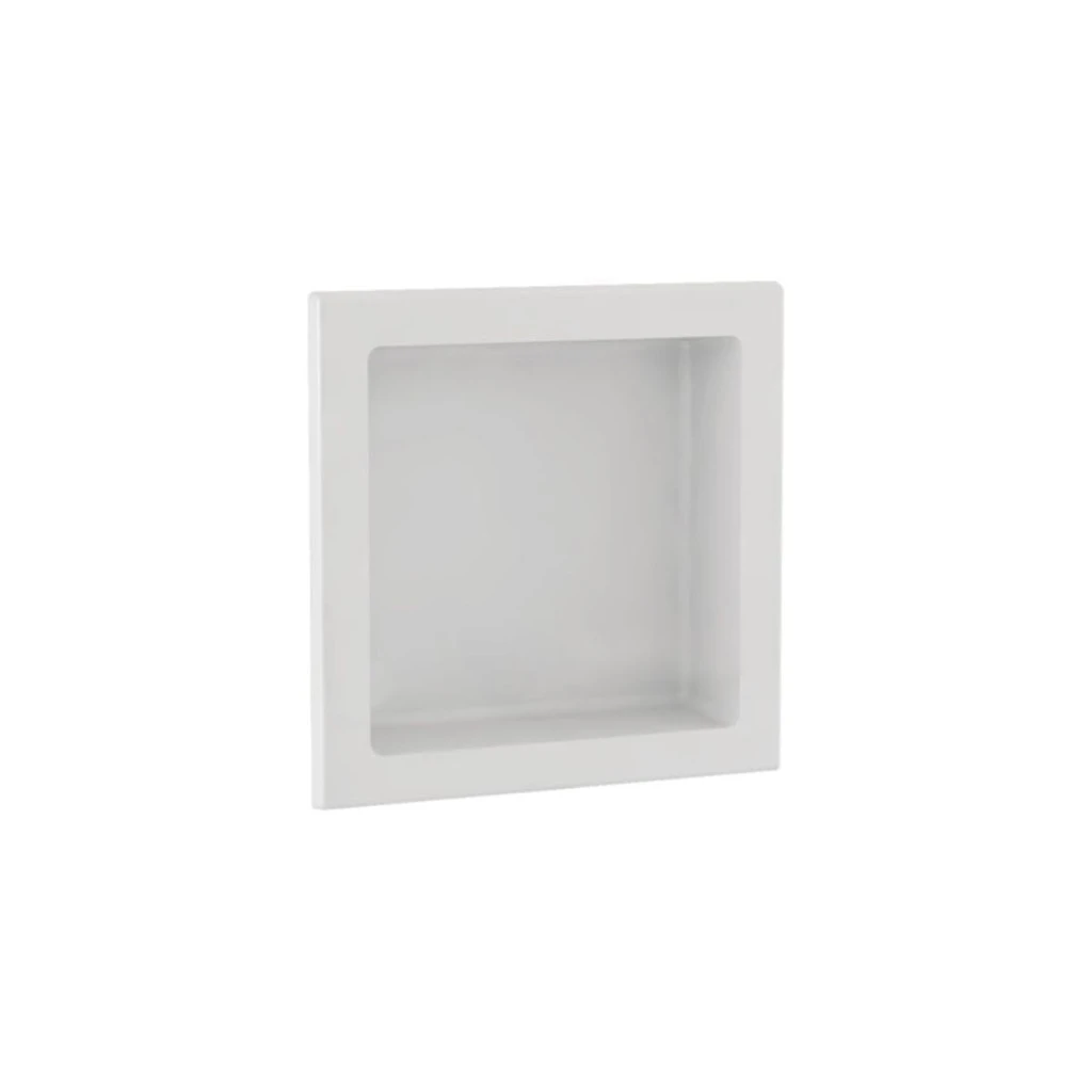 Nicho Banheiro Gaam Thin Embutir 38x38cm Branco