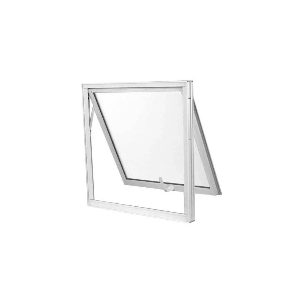 Janela de Alumínio Maxim-ar 60x60cm C/vidro