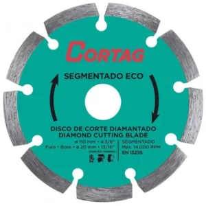 Disco Diamantado Cortag Segmentado