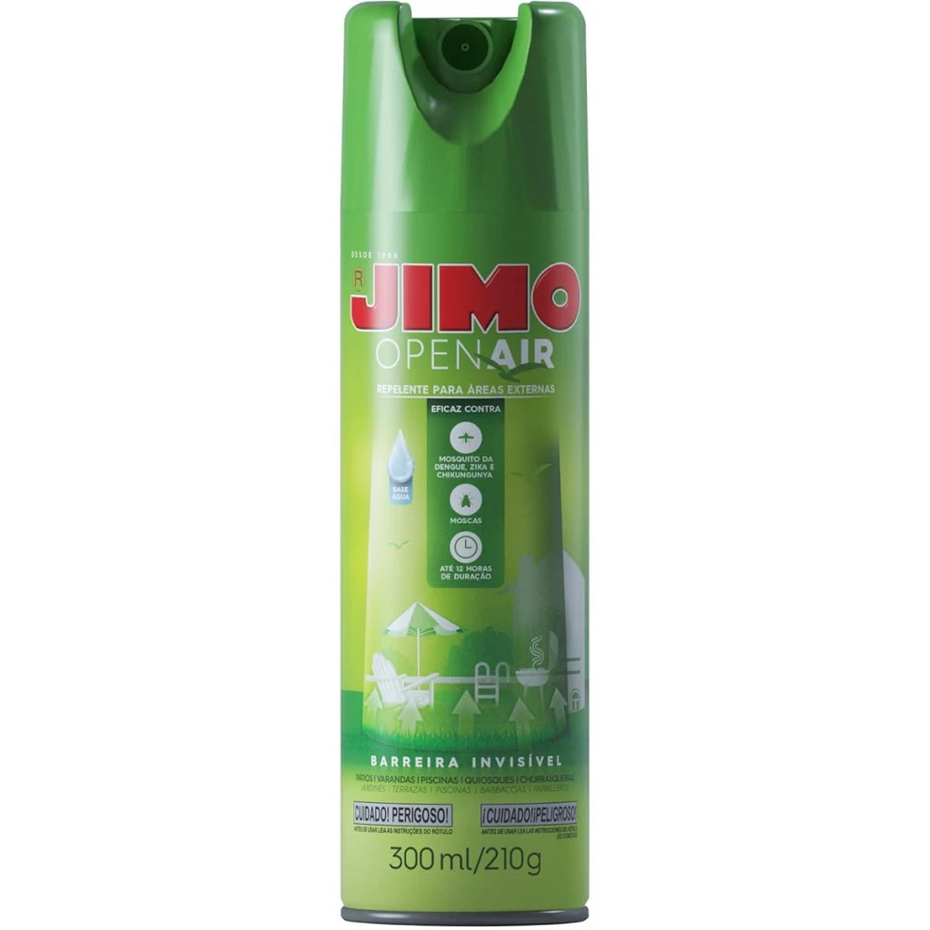 Jimo Open Air Repelente Duração Até 12h 300g