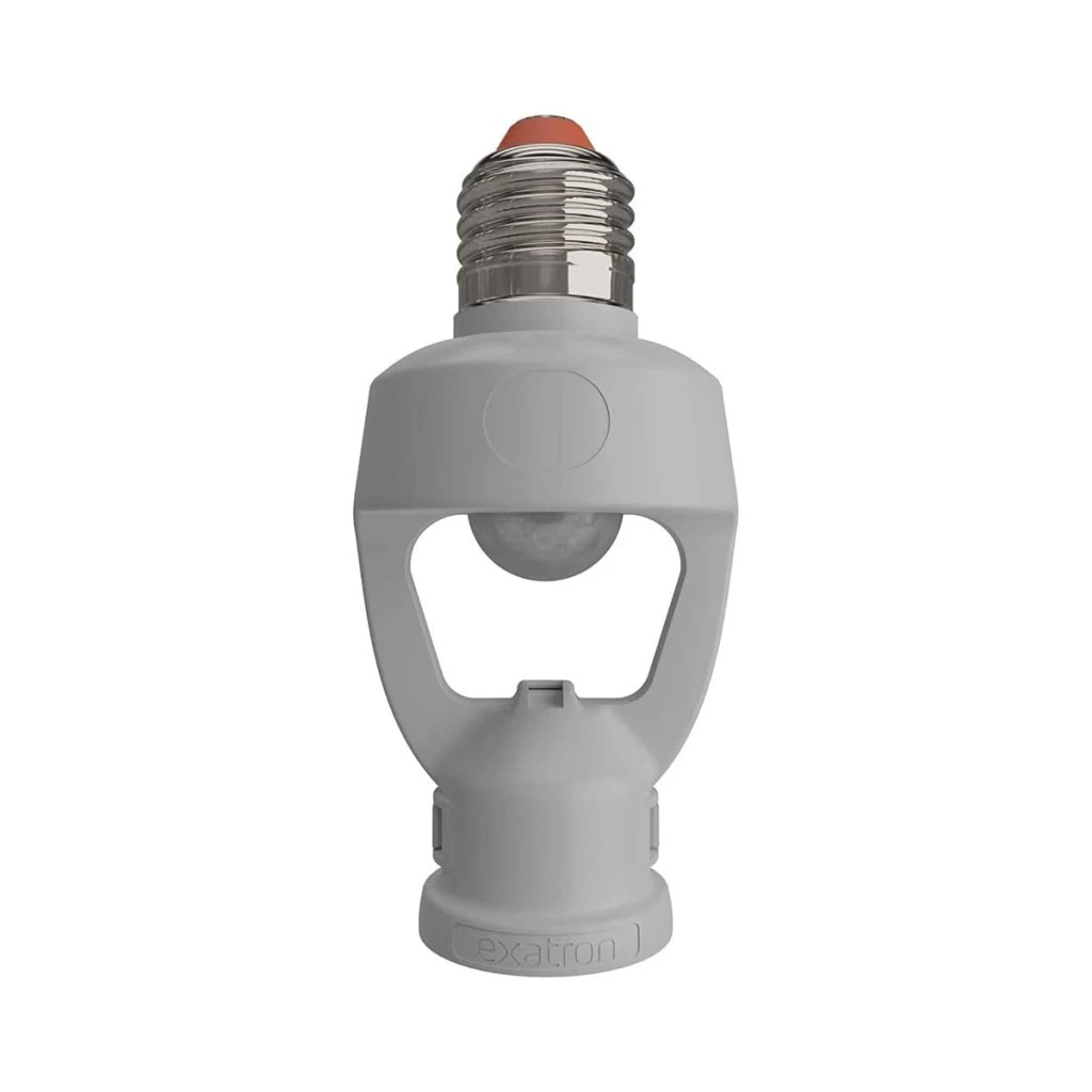 Sensor de Presença Exatron Soquete Incandescente 60w Fluorescente 48w