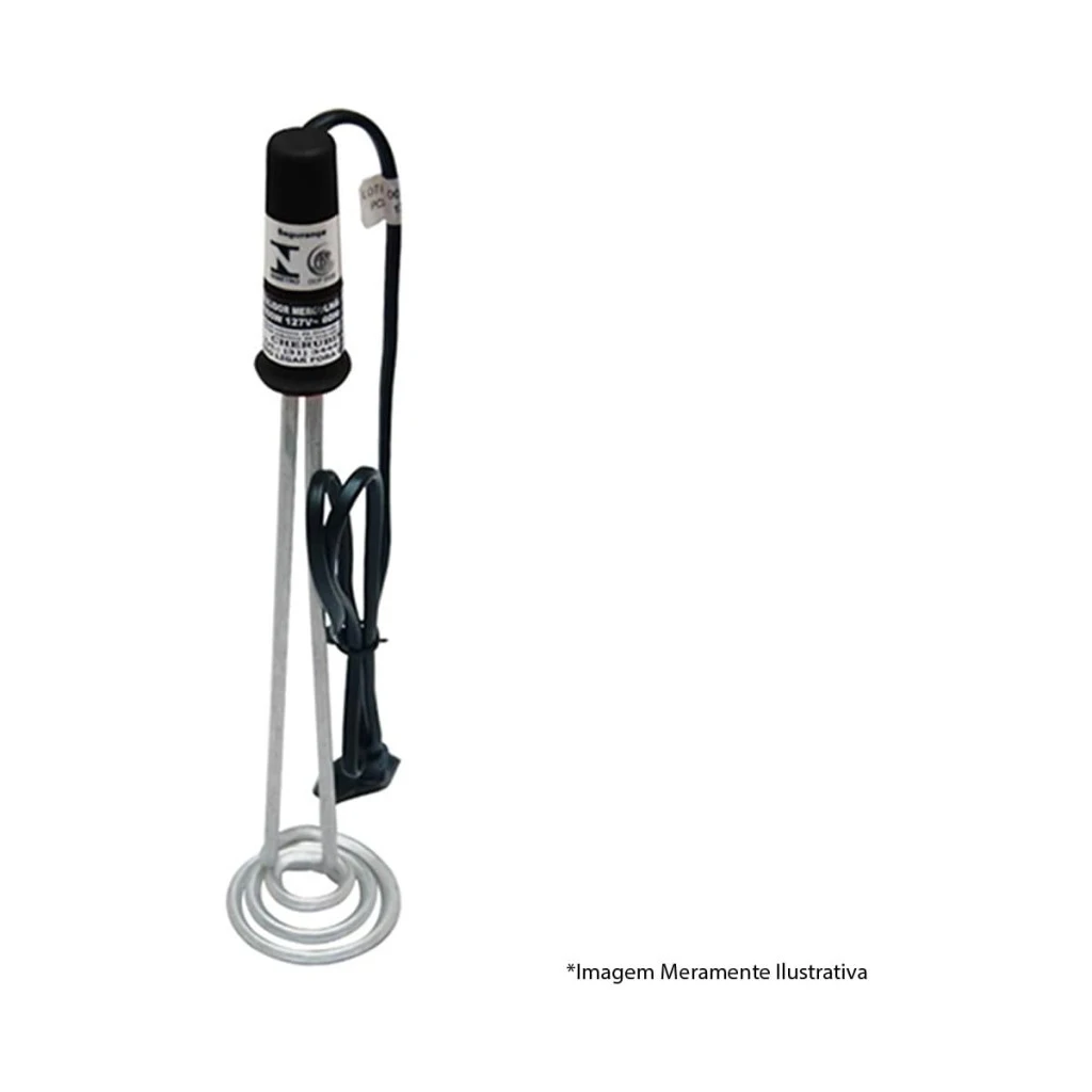 Aquecedor Portátil de água Base Alumínio 220v
