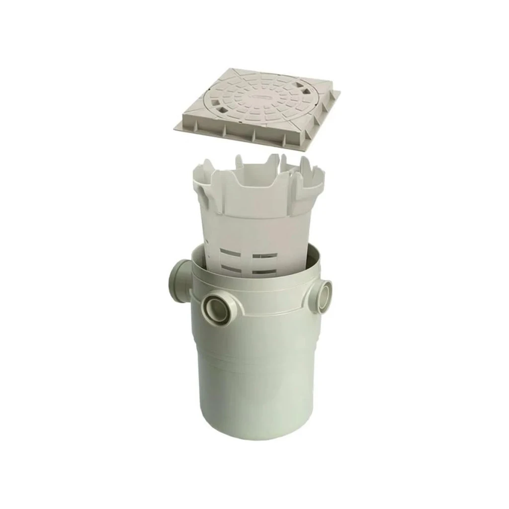 Caixa de Gordura Pvc com Tampa, Porta Tampa Cesto Amanco