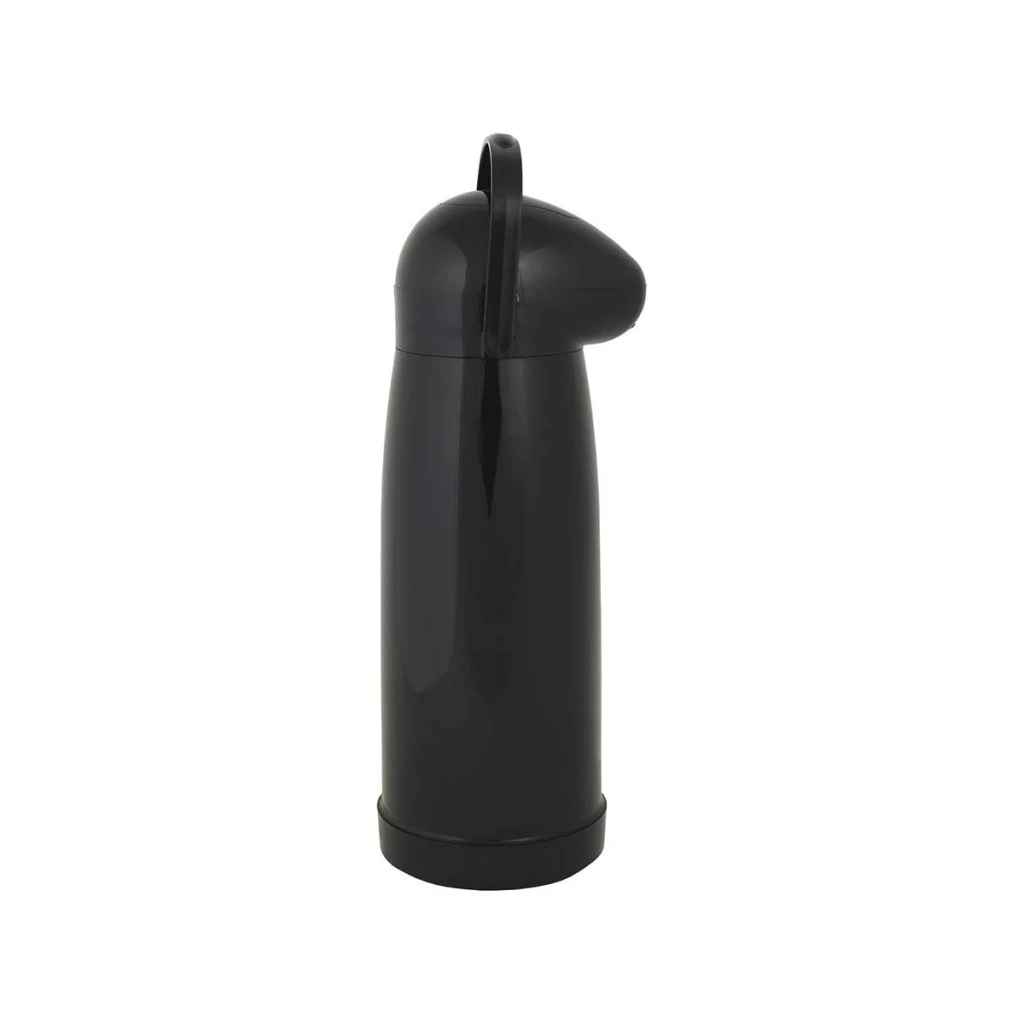 Mor - Garrafa Térmica de Pressão Nobile Pump 1.9 Litros Preta