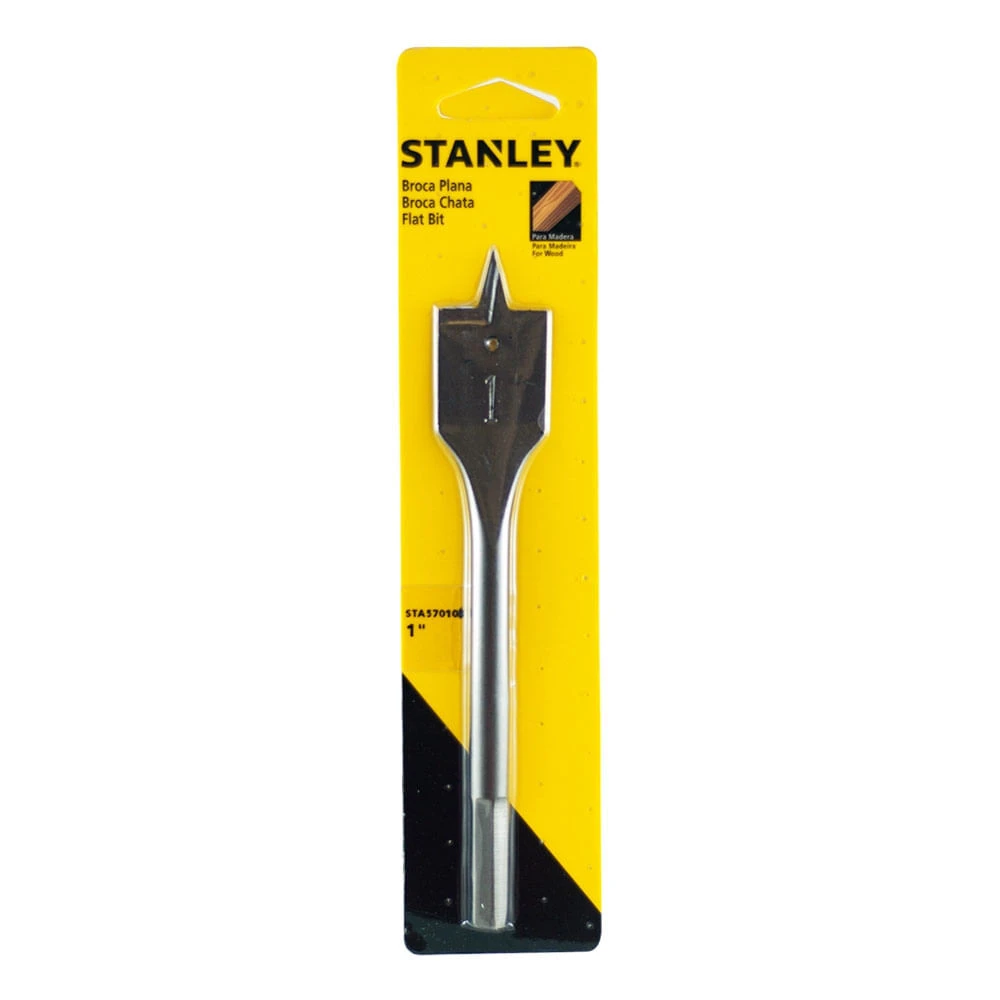 Broca Chata P/ Madeira  1" Stanley