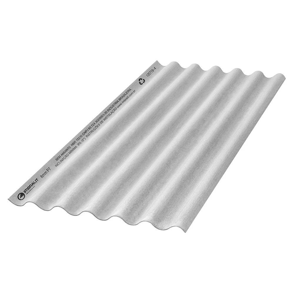 Telha 8mm 1,10 X 2,44 Imbralit