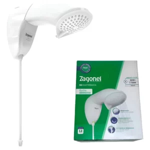 Zagonel Ducha Eletrônica Nd 7700w 220v Branco - Imagem 5