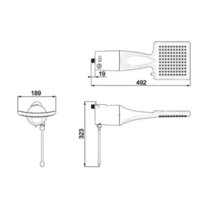 Ducha Loren Shower Eletrônica 7500w 220v Lorenzetti - Promoção! - Imagem 5