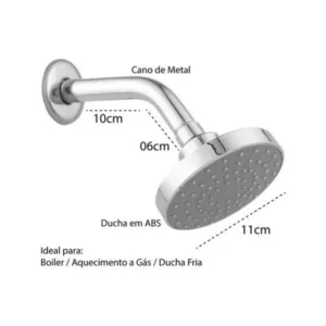 Chuveiro Articulado Abs 3303 Leão - Imagem 3