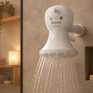 Zagonel Chuveiro Elétrico Branco Ss 3t, 5200w 220v - Imagem 6