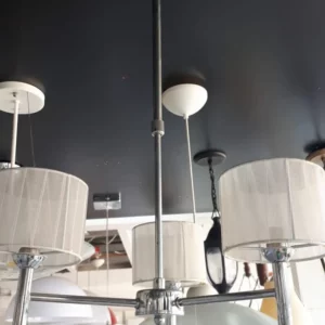 Lustre Silk 3 Luzes Bronz