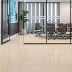 Porcelanato Polido Brilhante Retificado Urban Bege 72x72cm Savane - Imagem 4