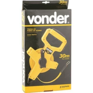 Trena de Fibra Longa Caixa Aberta 30m - Vonder