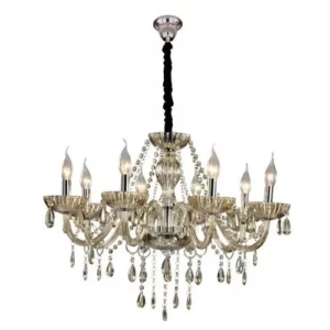 Lustre 8 Braços E14 Champagne Vivendi